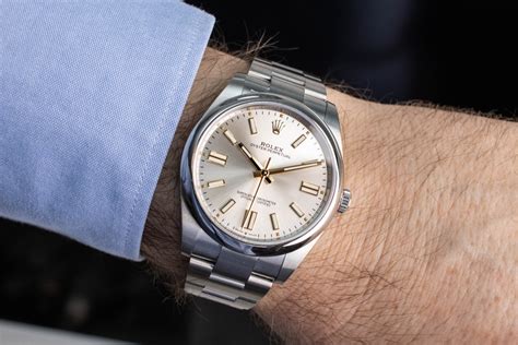 rolex op41 silver dial|rolex oyster perpetual 41 price.